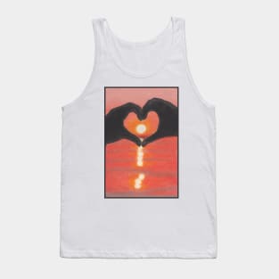 Lovely Sunset Scenery Tank Top